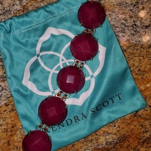 Kendra Scott Cassie Bracelet - Pink Purple